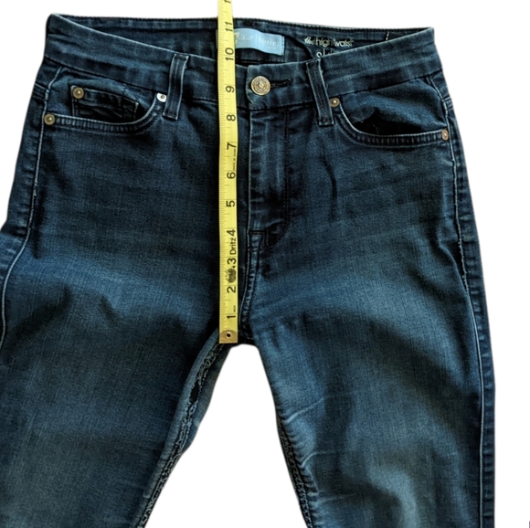 7 For All Mankind The High Waist Skinny Jean 27 - Picture 9 of 11